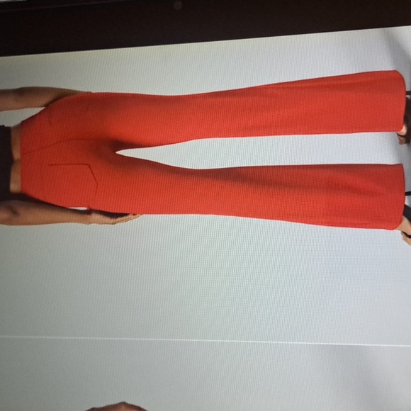 LARGE (PETITE)   HALARA SLIGHT FLARE WORK PANTS - Picture 2 of 9